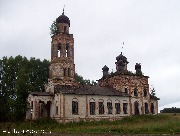 Кировская область, Лузский район, д. Аксёновская, церковь Иоанна Предтечи (1860)